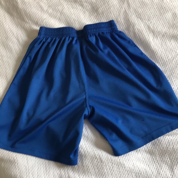 Macron Boys Blue Shorts - Picture 2 of 3